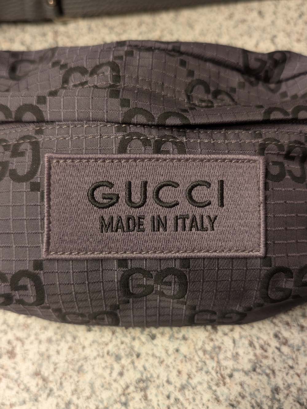 Gucci Off The Grid GG Nylon Belt Bag - (Anthracite) - New with Tags - Picture 2 of 12